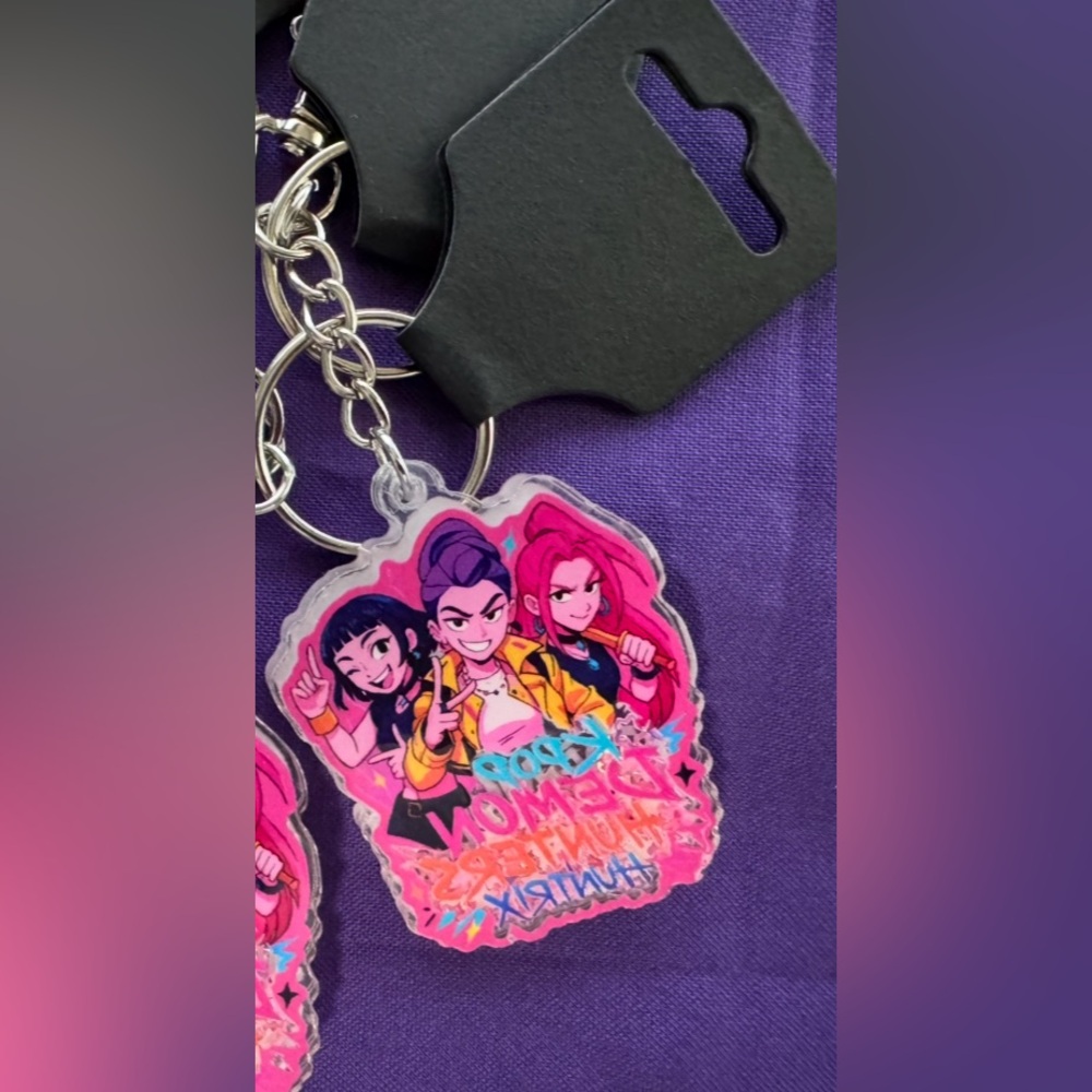 Kpop Demon Hunters Keychain